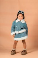 Denim Fleece-Lined Statement Set