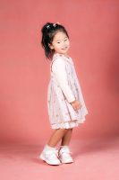 Floral A-Line Dress with Lightweight cotton inner