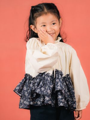 Floral Ruffled Blouse