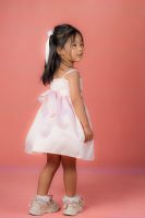 Sleeveless Elegant Baby Pink dress