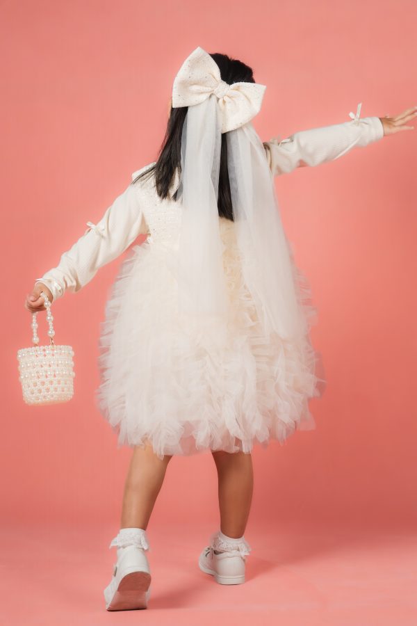 Soft Ruffle Dress with Inner Top