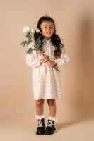 Sunny Meadow Floral Dress—Cream