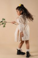 Sunny Meadow Floral Dress—Cream