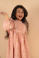Sunny Meadow Floral Dress—Pink