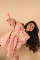 Sunny Meadow Floral Dress—Pink