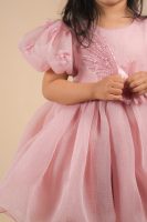 Peach Party Dress