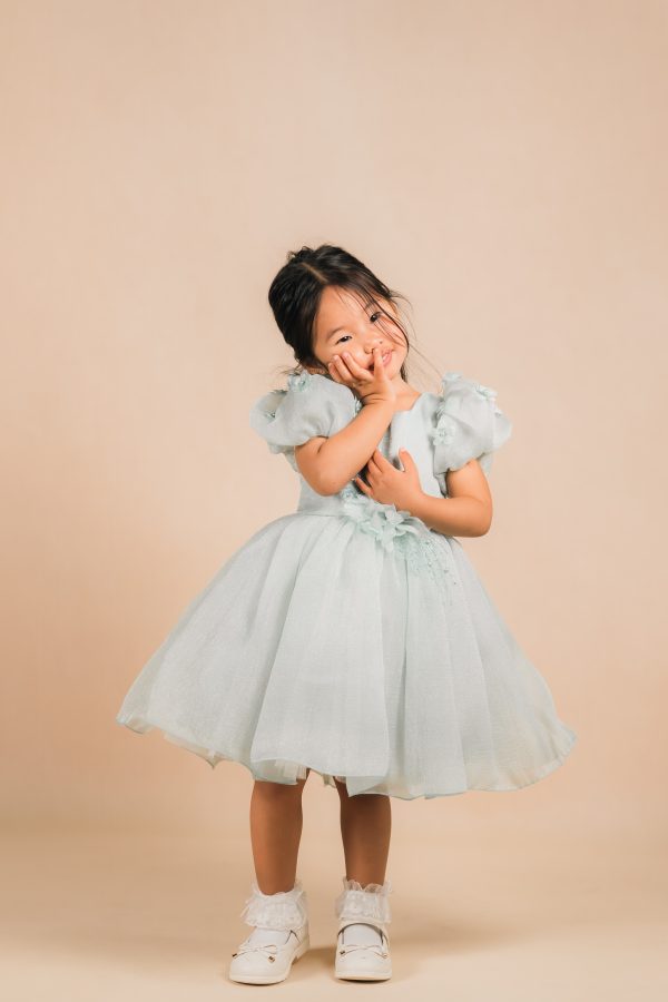 Pale Green Party Dress