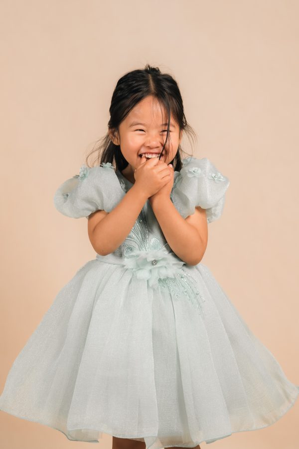Pale Green Party Dress
