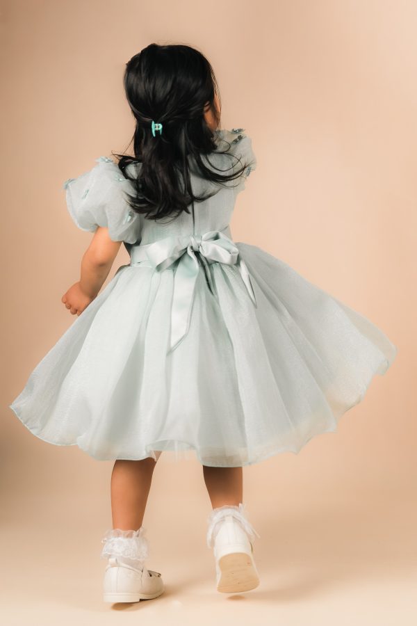 Pale Green Party Dress