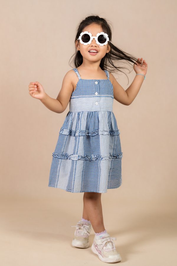 Classic Check Summer Dress