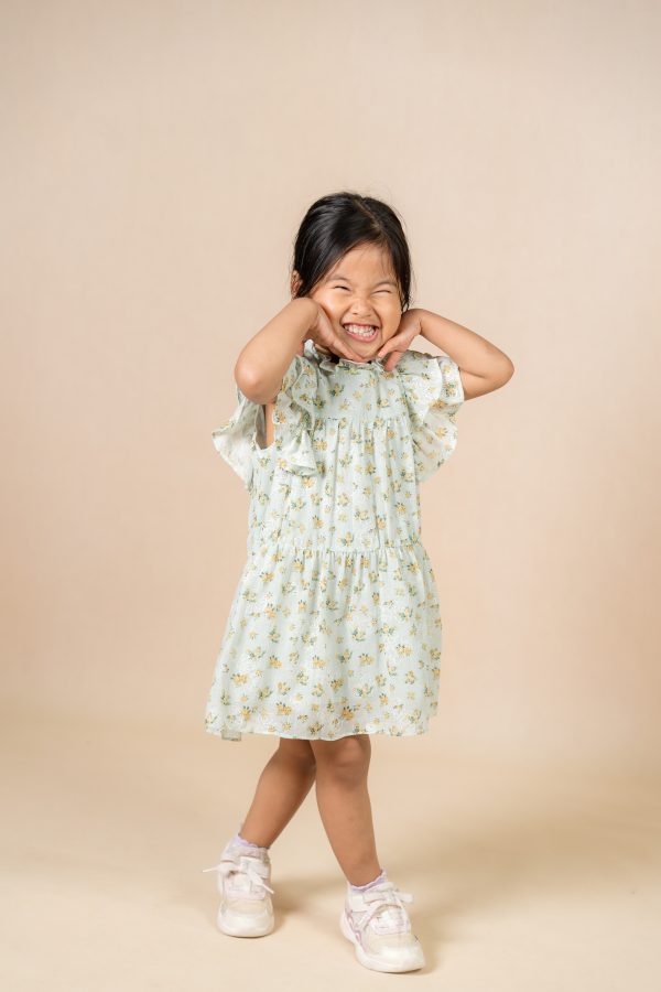 Glitter Blossom Dress