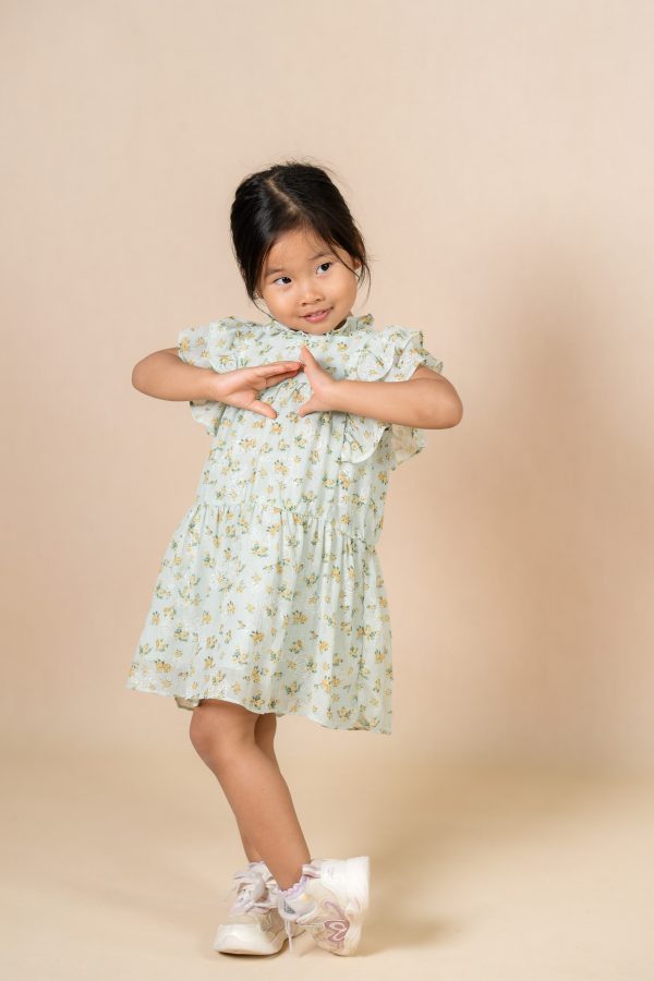 Glitter Blossom Dress