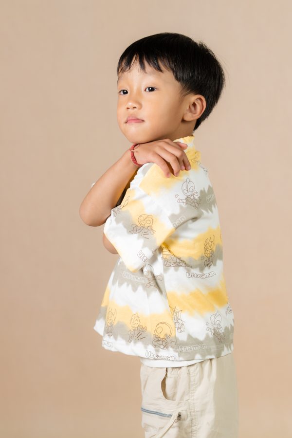 Two-Tone Ultra-man Top