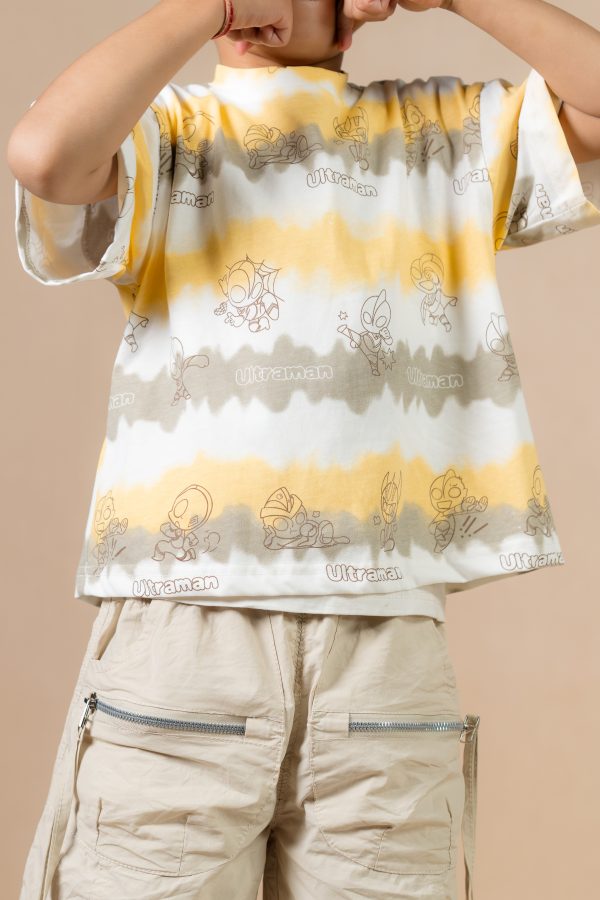 Two-Tone Ultra-man Top