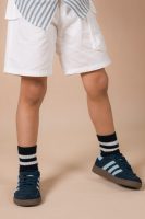 Boy's White Cargo Shorts