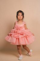 Floral Pearl Party Dress