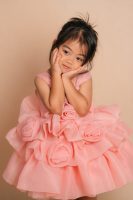 Floral Pearl Party Dress