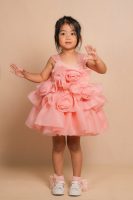 Floral Pearl Party Dress
