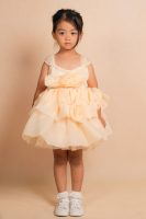 Floral Pearl Party Dress
