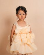 Floral Pearl Party Dress