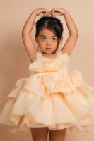 Floral Pearl Party Dress