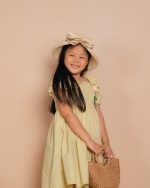 Green Puff Sleeve Dress