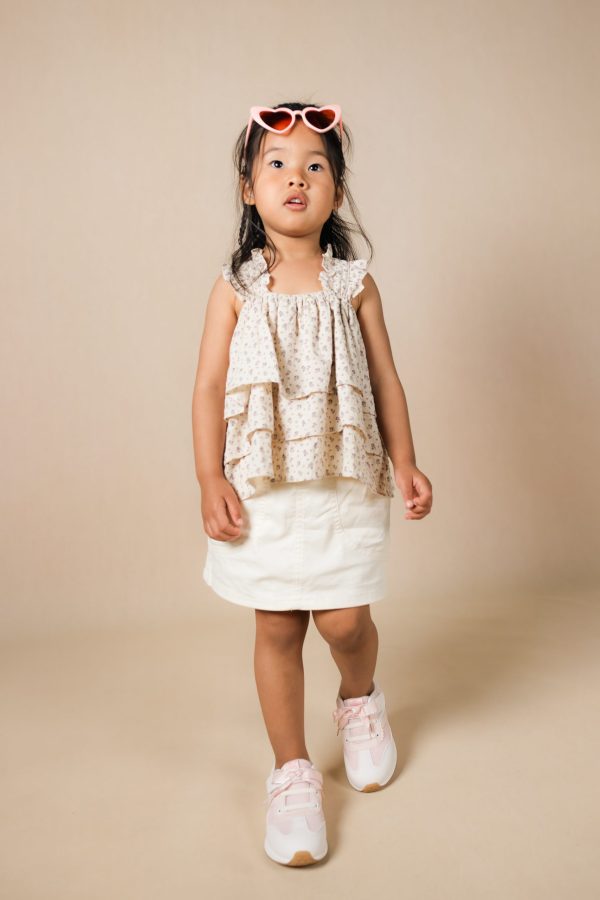 Cotton Tie-Back Top