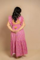 Pink Bloom Mommy & Me Dress Set
