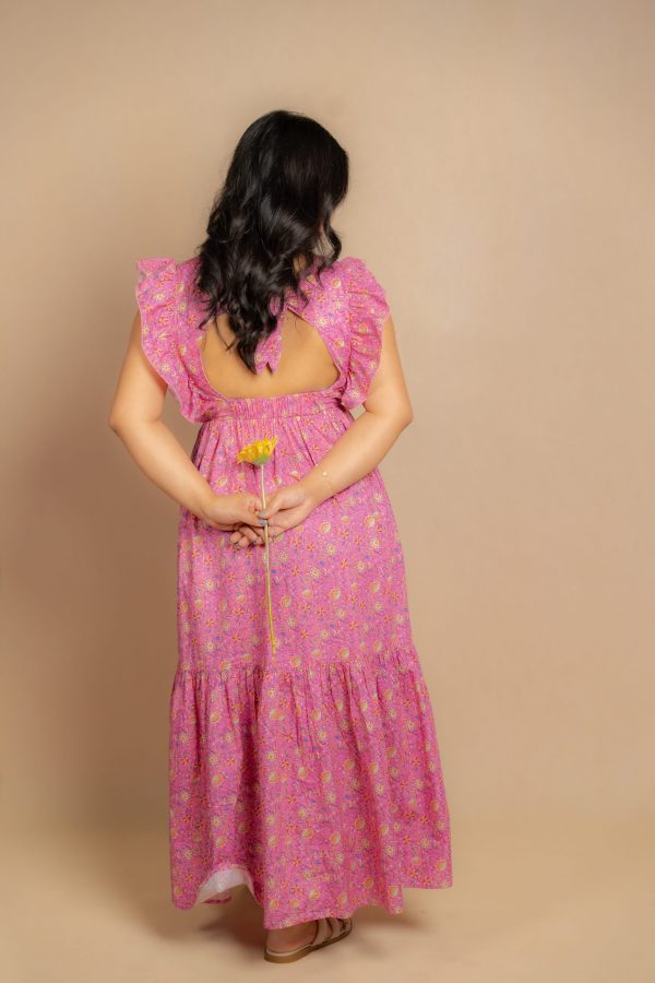 Pink Bloom Mommy & Me Dress Set