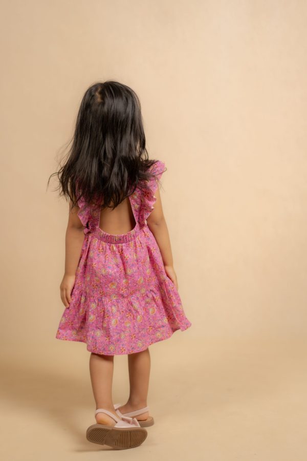 Pink Bloom Mommy & Me Dress Set