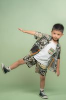 Boys Printed Short Shirt Sets