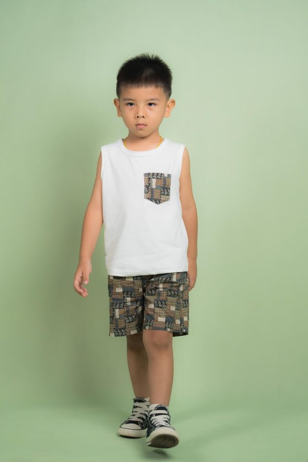Boys Printed Short Shirt Sets