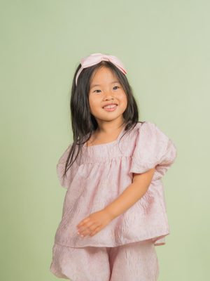 Pink Checker Two-Piece Set