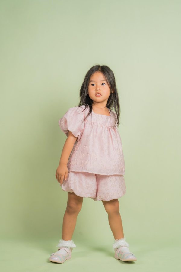 Pink Checker Two-Piece Set