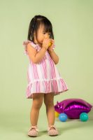 Purple Stripe Dress