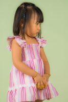 Purple Stripe Dress