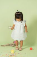 Light Blue Floral Party Dress