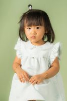 Light Blue Floral Party Dress