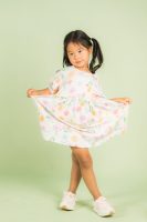 Multicolour Smiley Floral Dress
